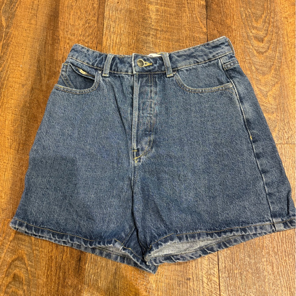 Zara Classic Blue Jean Shorts